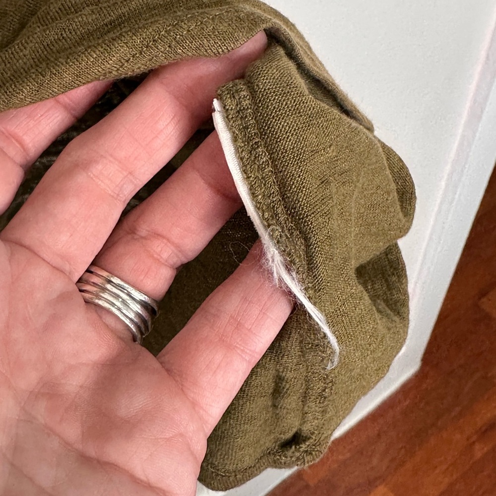 Eileen Fisher Earthy Brown  Organic Linen Tank Top - Picture 7 of 12